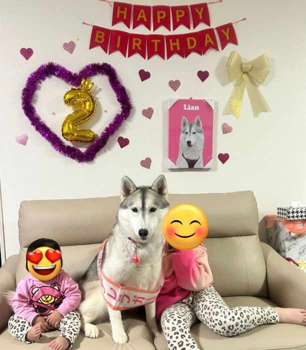 2才の誕生日を迎えたリアンちゃん