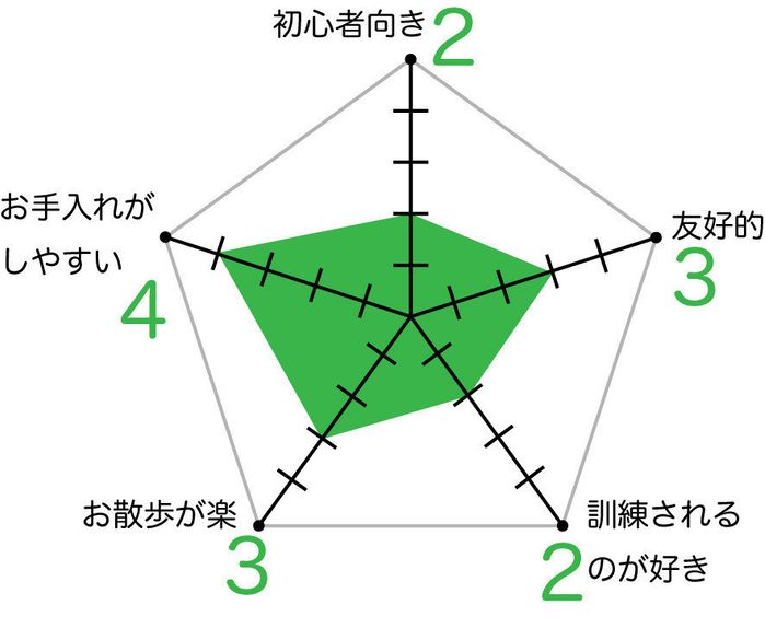 バセット・ハウンドのグラフ