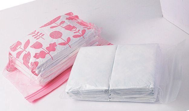 エチケット用品持参が理想