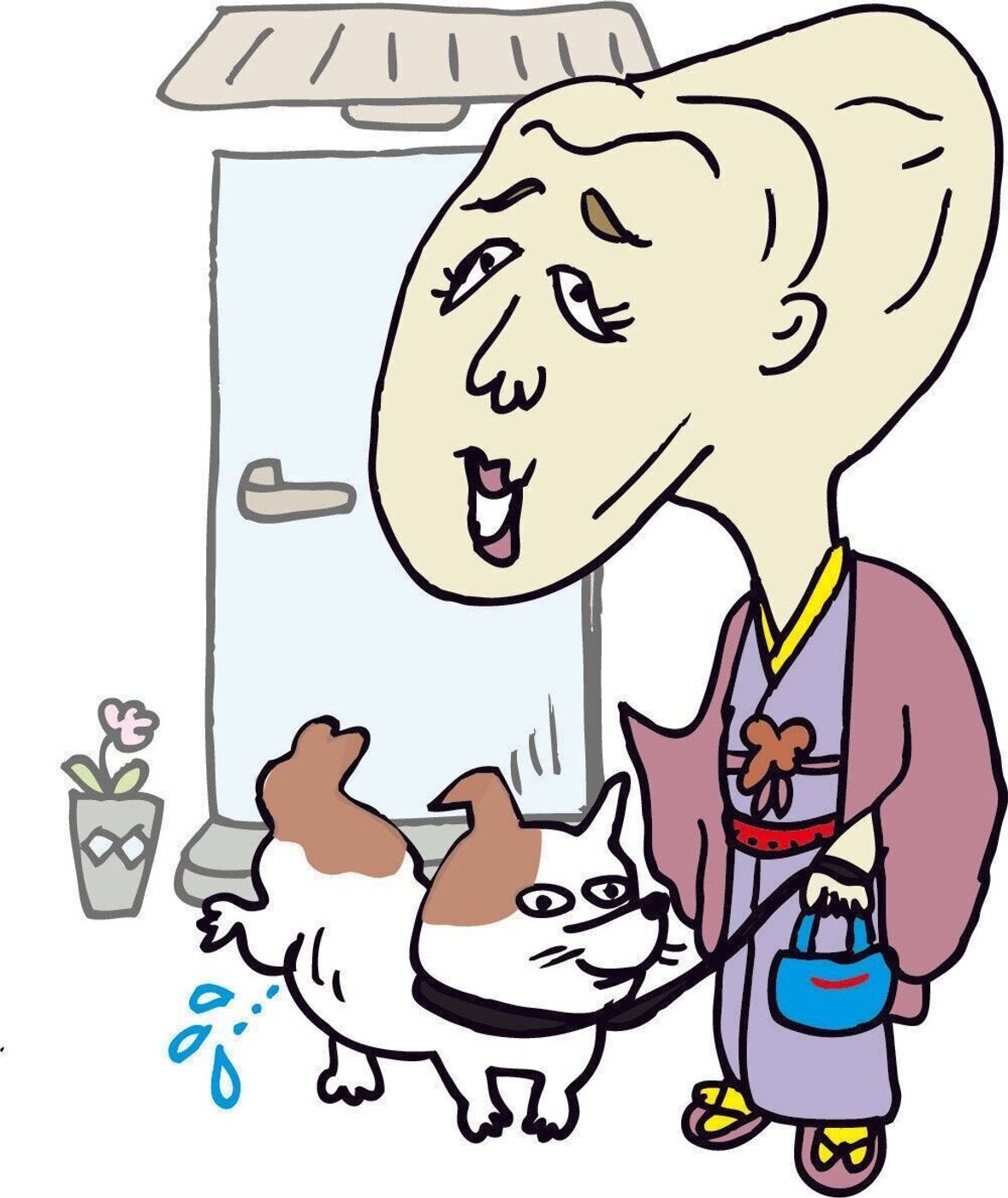 ぬらりション 妖怪にたとえて解説 愛犬のお散歩時マナー違反にならない方法 いぬのきもちweb Magazine ぬらりション 妖怪にたとえて解説 愛犬のお散歩時マナー違反にならない方法 いぬのきもちweb Magazine