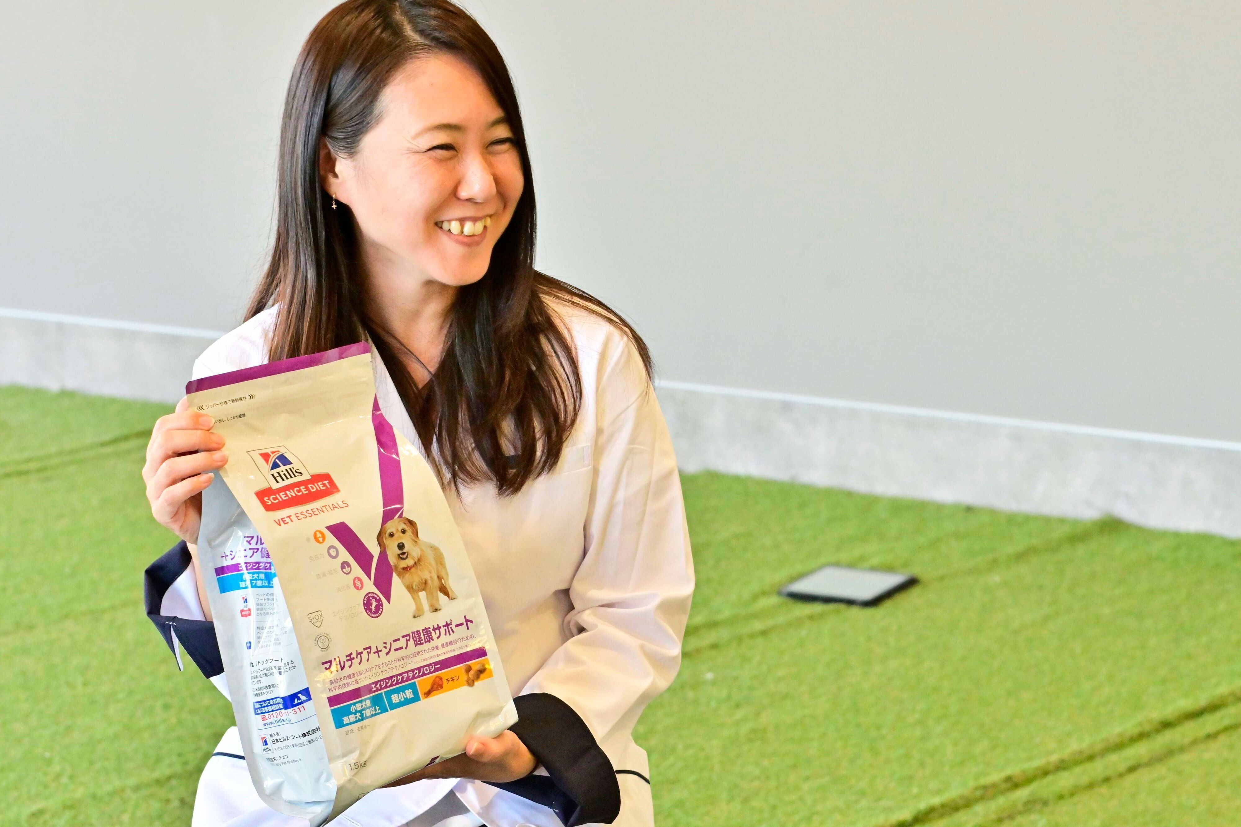 日本ヒルズ・コルゲート株式会社の獣医師・高橋真弓先生