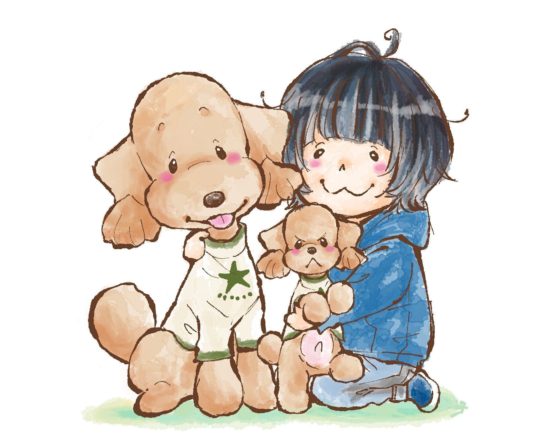 みやうち先生と愛犬たち