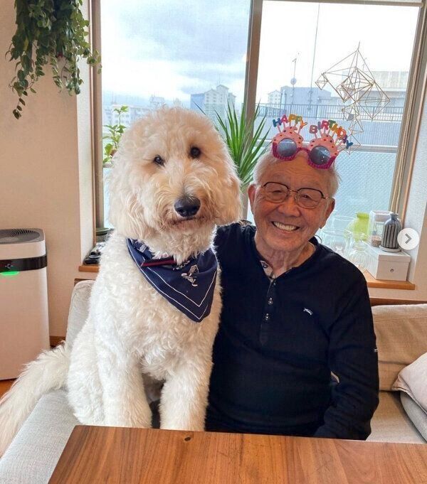 シエルくんとおじいちゃん