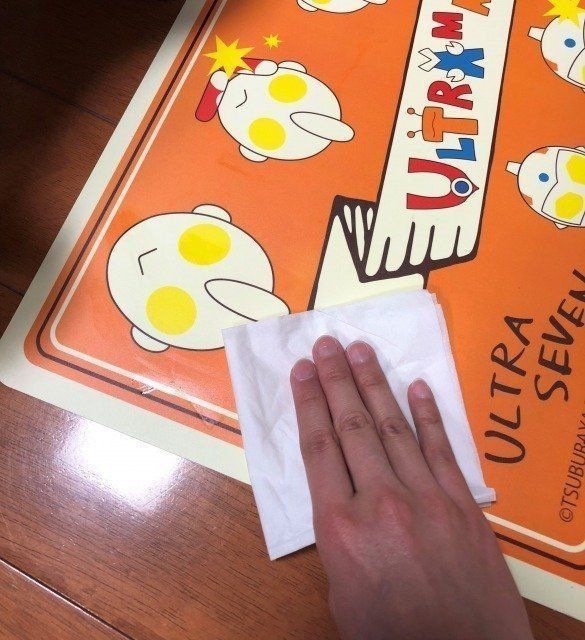 サッと拭けるので便利です