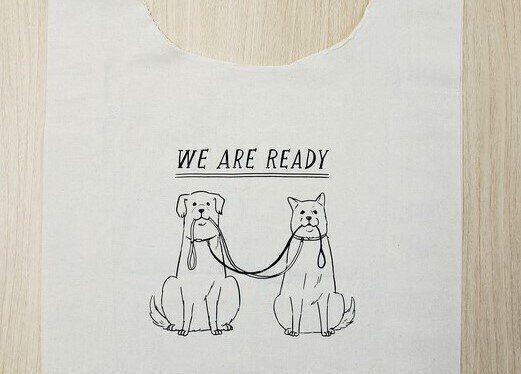 表：お散歩、ねだられています。