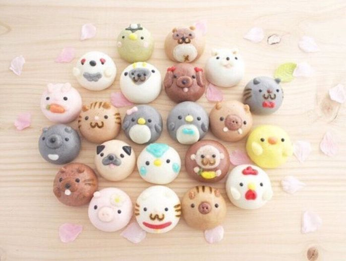 お菓子どうぶつ園まんじゅう