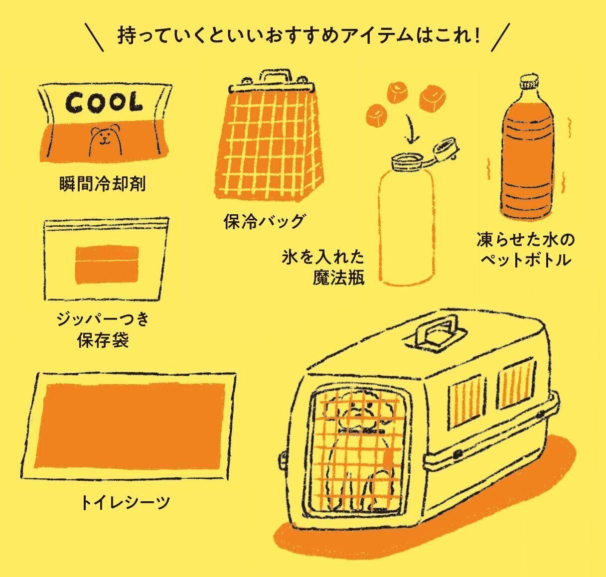 持っていくといいおすすめアイテム