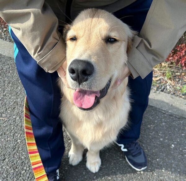 笑顔が可愛いアルくん