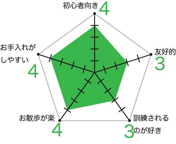 パグのグラフ