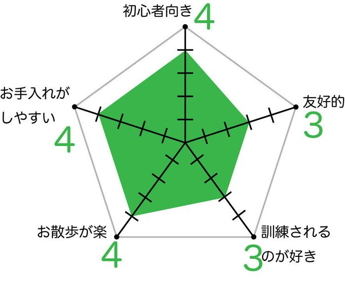 パグのグラフ