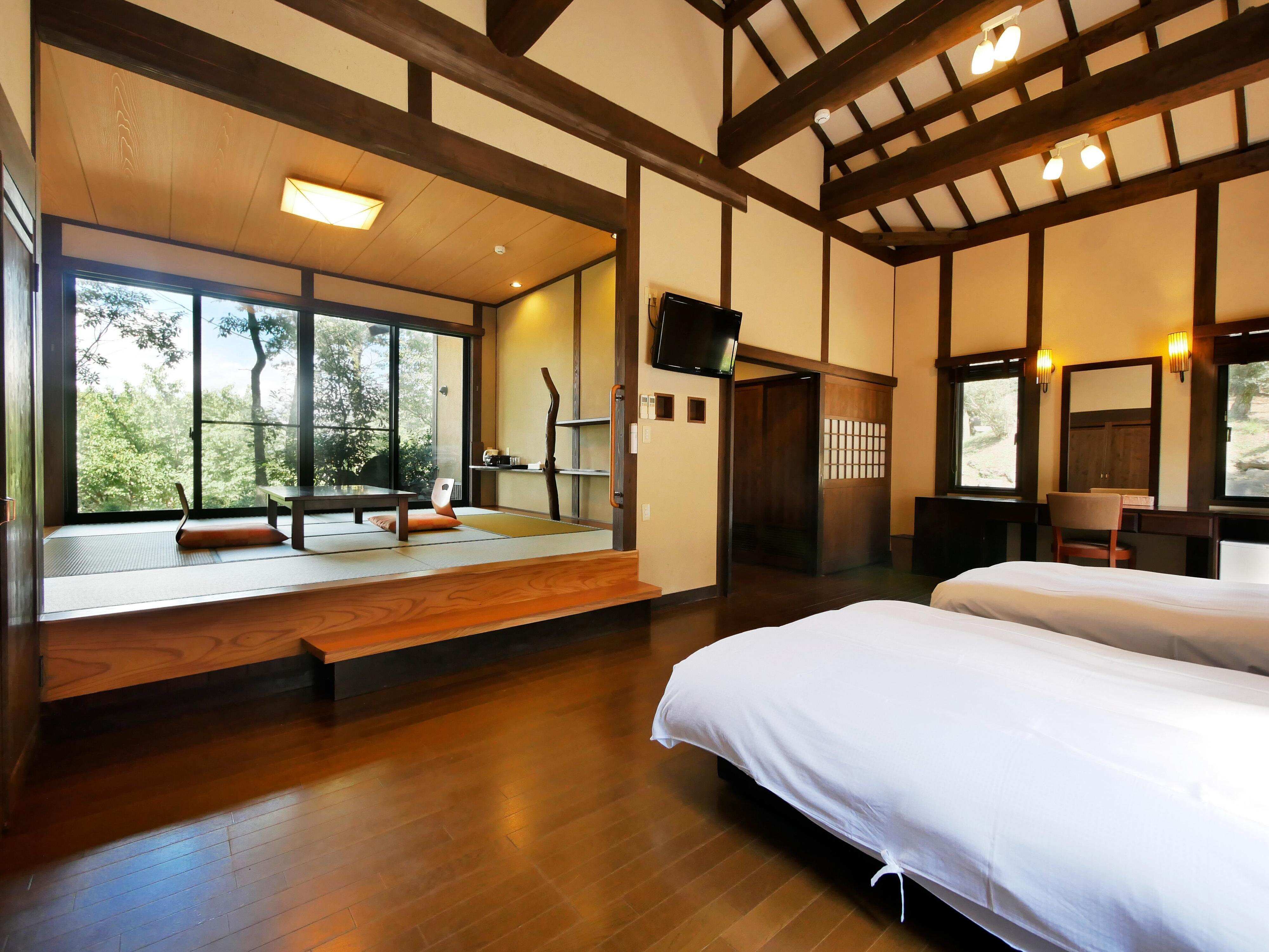 畳の間がある和洋室の客室