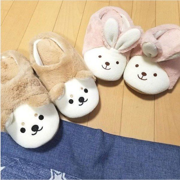 ダイソーアニマルスリッパ