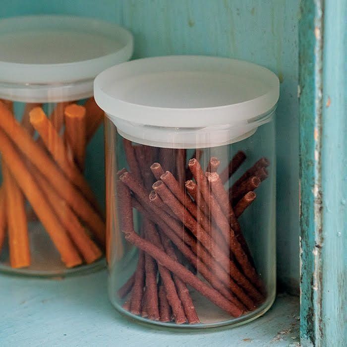 無印良品「耐熱ガラス丸型保存容器 2」