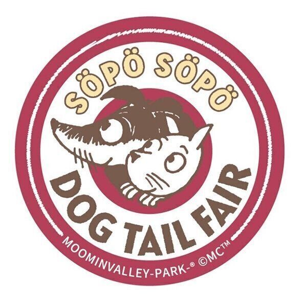 「SOPO SOPO DOG TAIL FAIR」のバッジ