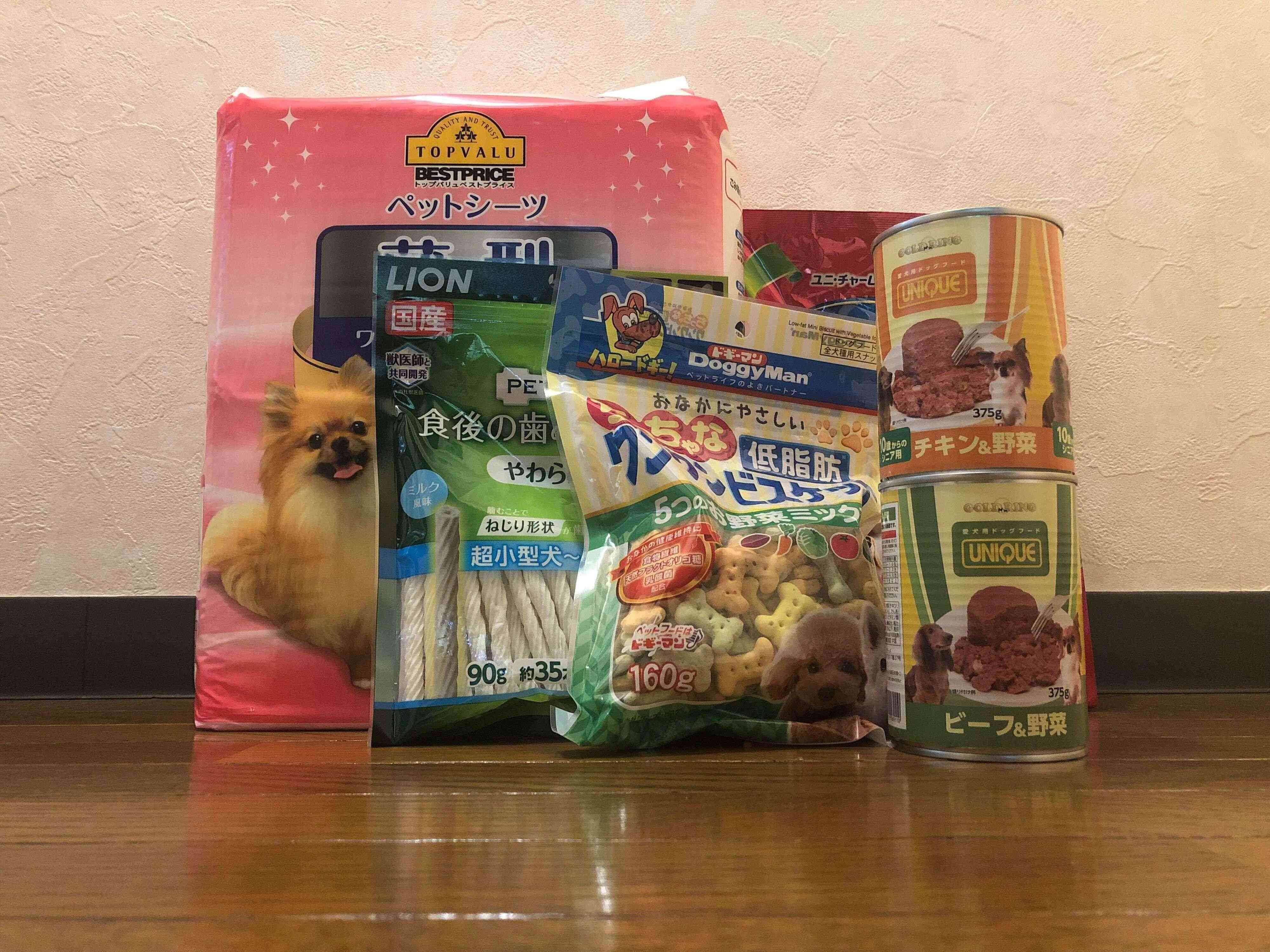 フードもトイレシートもたっぷり入る