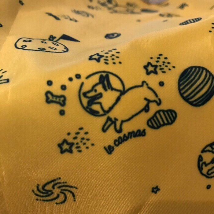 犬モチーフエコバックアップ