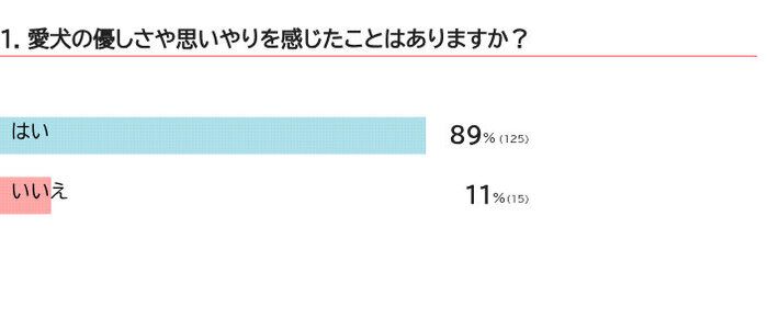 愛犬の優しさを実感することはある？