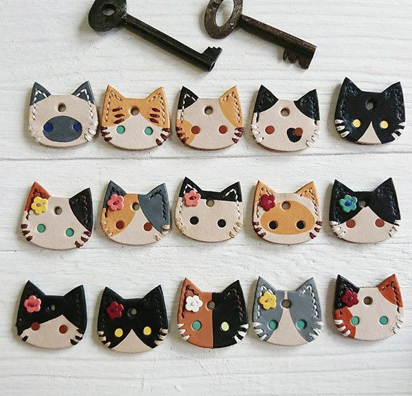 猫の革製品