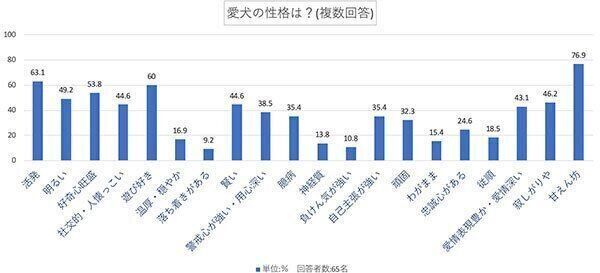愛犬の性格は?
