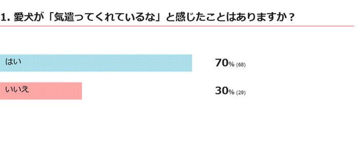 愛犬が気遣ってくれていると感じたことはある？