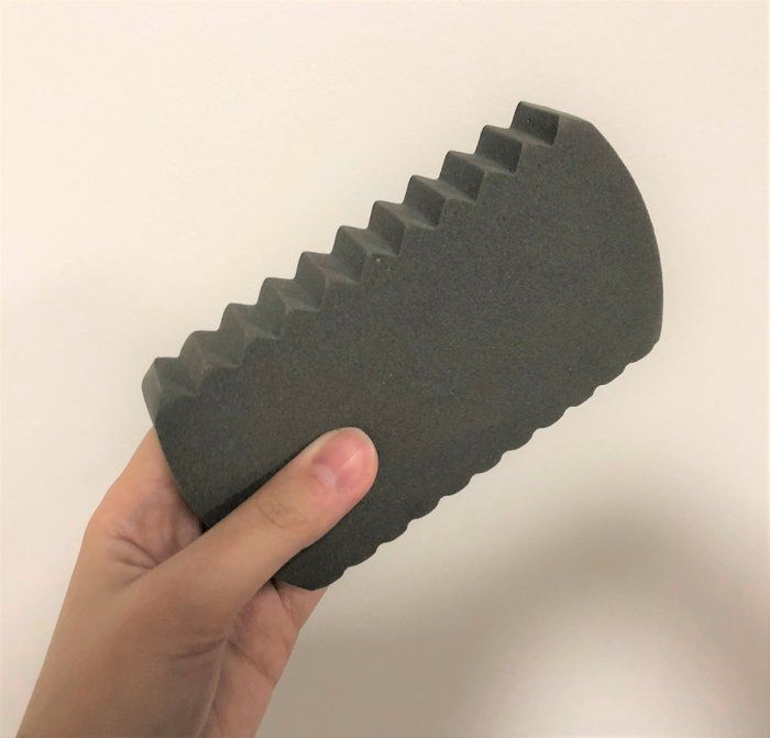 ペットの毛取りスポンジ