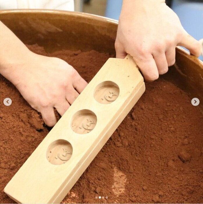 製造中のショコラ ショウ