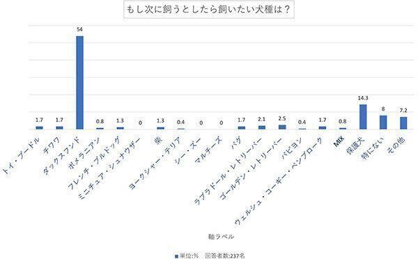 もし次に飼うとしたら飼いたい犬種は?