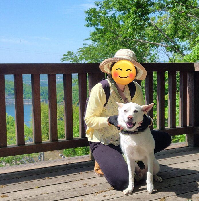 楽しそうなクーちゃん