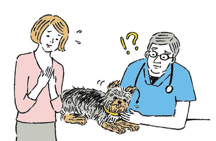 病名を診断されたときには、すでに回復不能な状態だった(イラスト/別府麻衣)