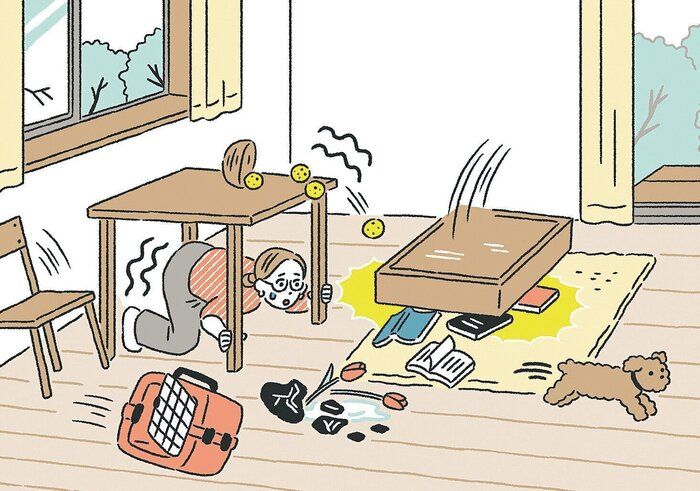 自宅で被災した時の初動