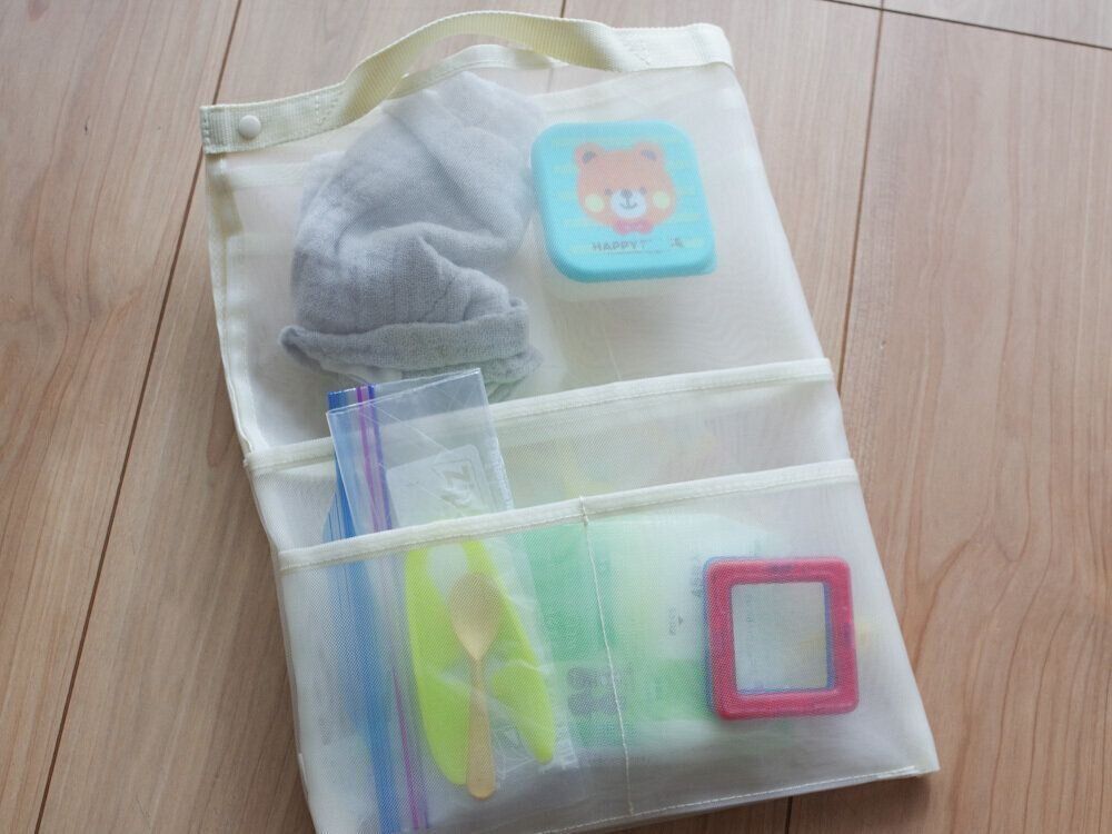 【無印良品】子連れ外出がラクになる！バッグの中がスッキリする「バッグインバッグ」活用法