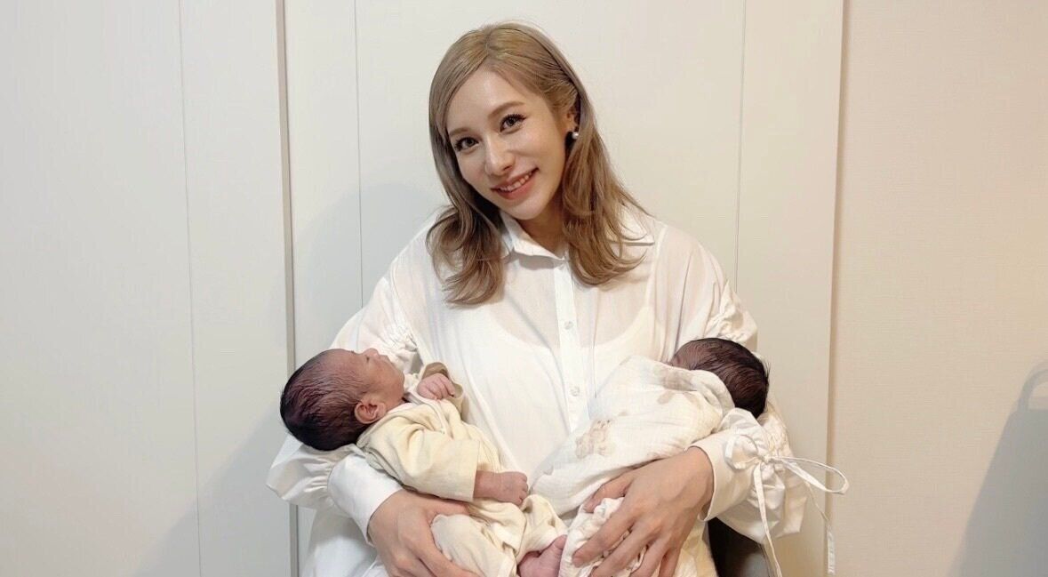 ありしゃんさんと双子ちゃんたち。