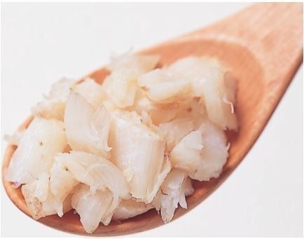 専門家監修】見てわかる！離乳食[白身魚]の月齢別かたさ大きさ目安＆OK 