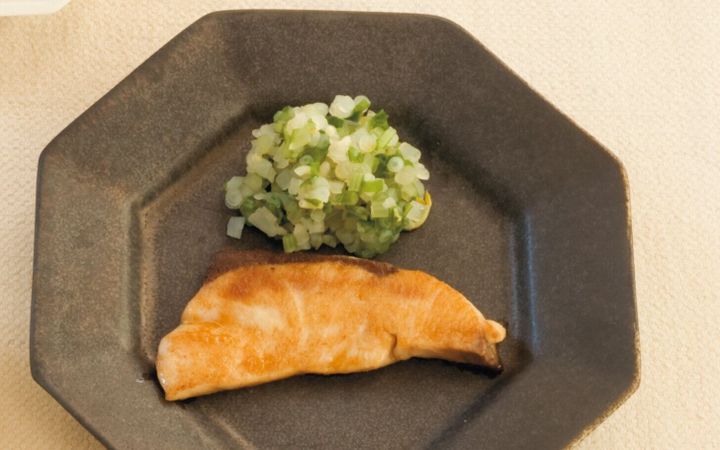 ぶりの照り焼き野菜添え (離乳後期 9~11カ月ごろ)