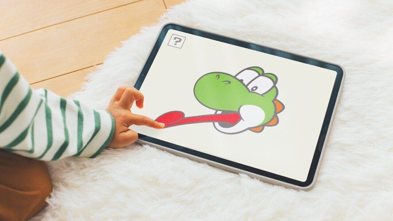 かおヨッシー：タブレット・スマートフォン向けアプリ（Nintendo Switch）