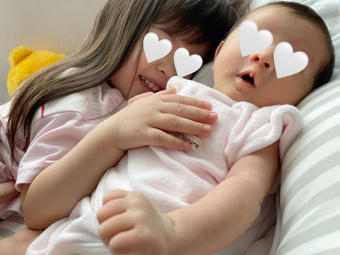 二女がまだ赤ちゃんのころの娘さんたち。