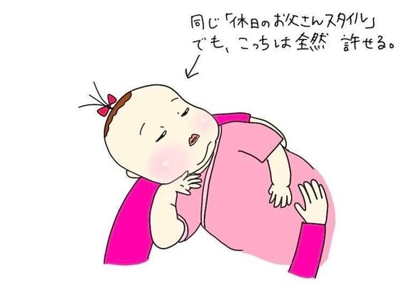竹内さんが描いているイラスト漫画。