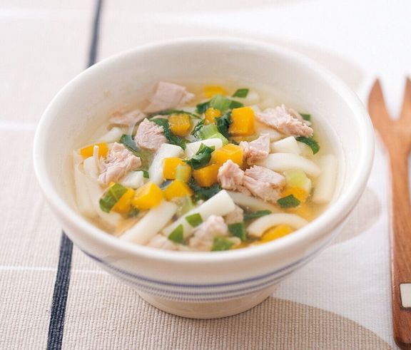 まぐろと野菜のうどん (離乳後期 9~11カ月ごろ)