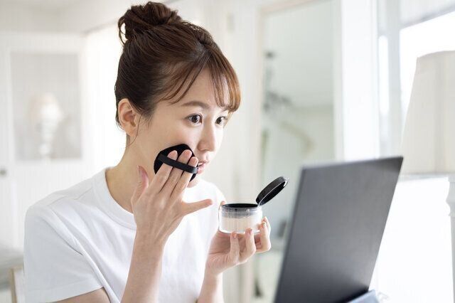 メイクグッズ　メンテナンス