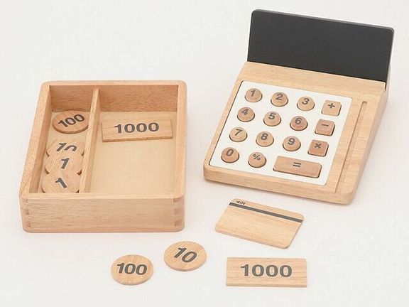 無印良品木のおままごと レジあそび