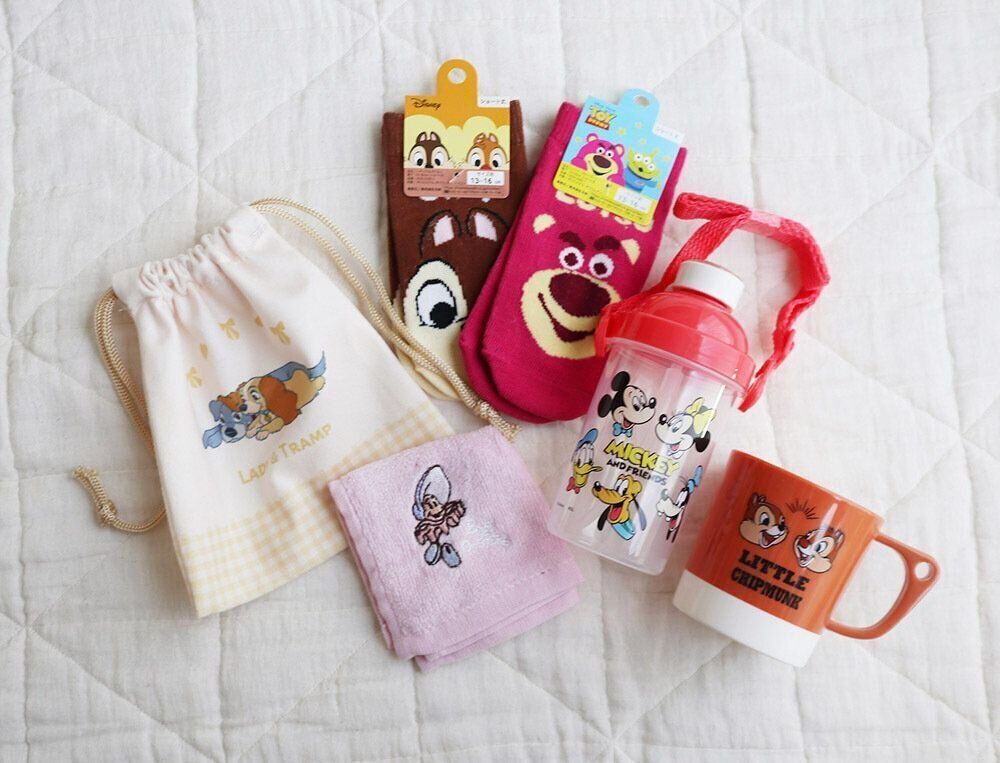 100均一　入園グッズ　ダイソーセリア