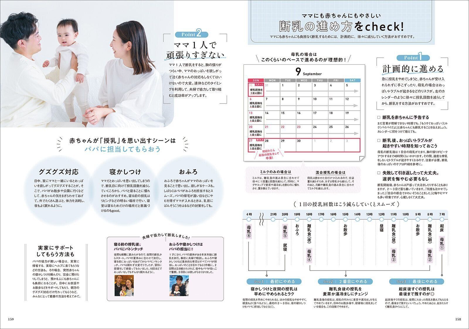 【特集】おっぱい・ミルク・哺乳びんの卒業は、いつ、どう進める？