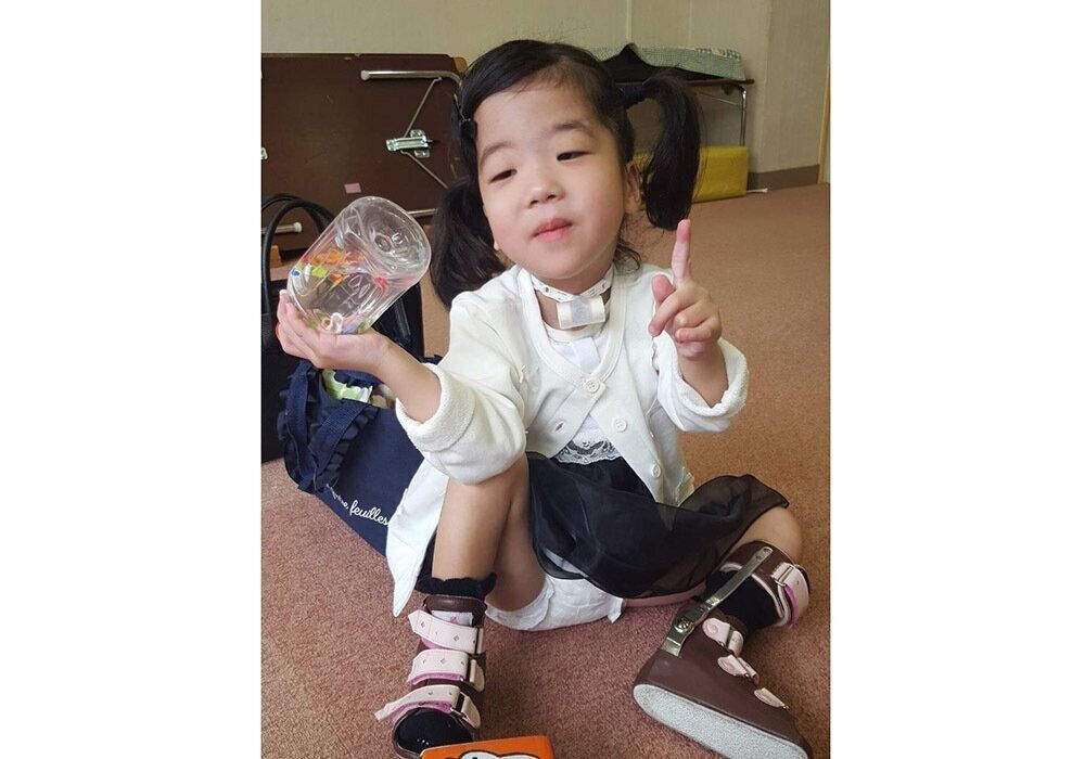 4歳ごろのKちゃん