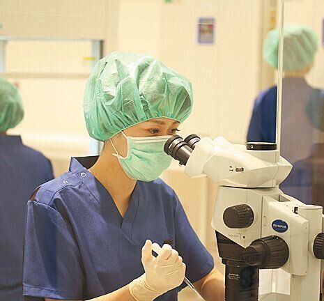 顕微授精や受精卵の培養管理とその状態を記録。凍結、融解を行い、移植まで卵の管理を行う