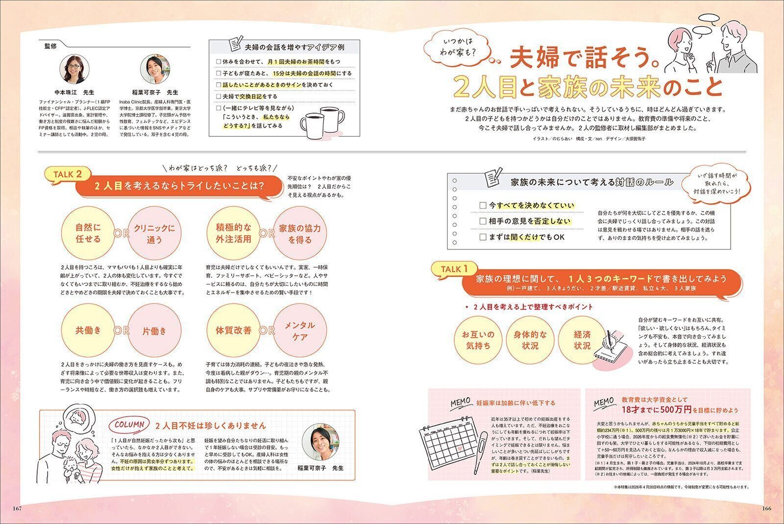 【特集】夫婦で話そう。2人目と家族の未来のこと