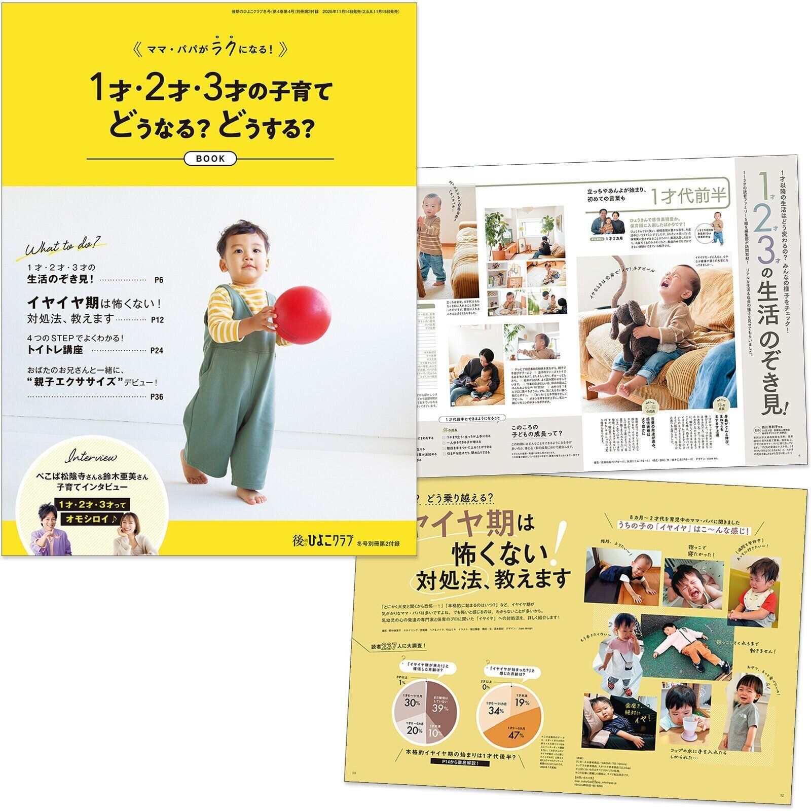 【別冊付録②】1才･2才･3才の子育て どうなる？どうする？BOOK