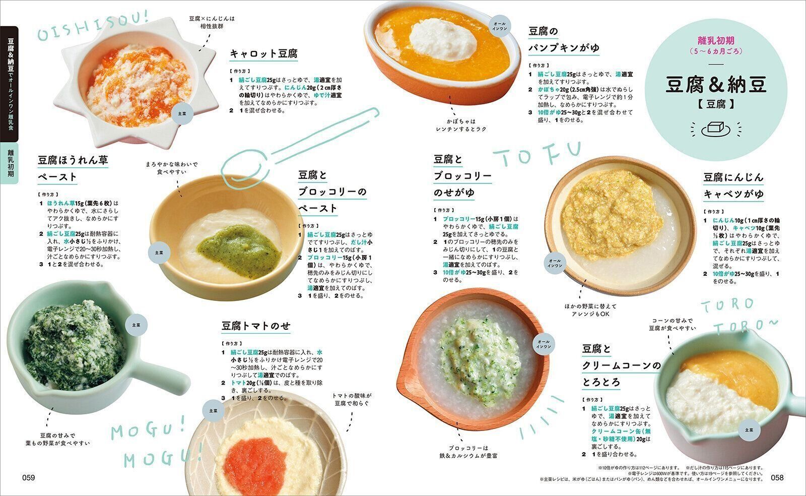 ②豆腐＆納豆・卵のレシピ
