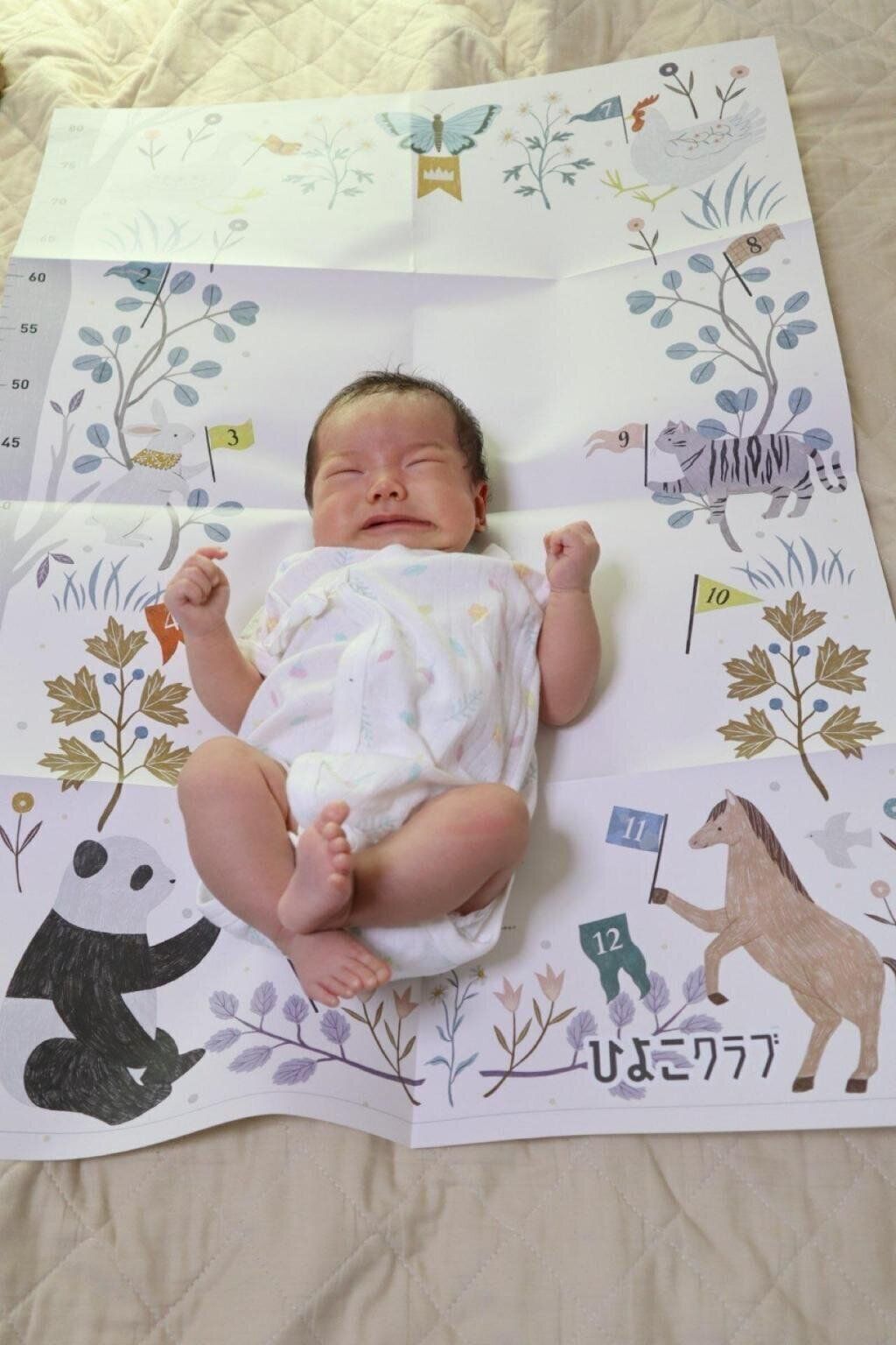 【エントリーNo.28】1ヶ月の時に撮りました　Photo by のんさん