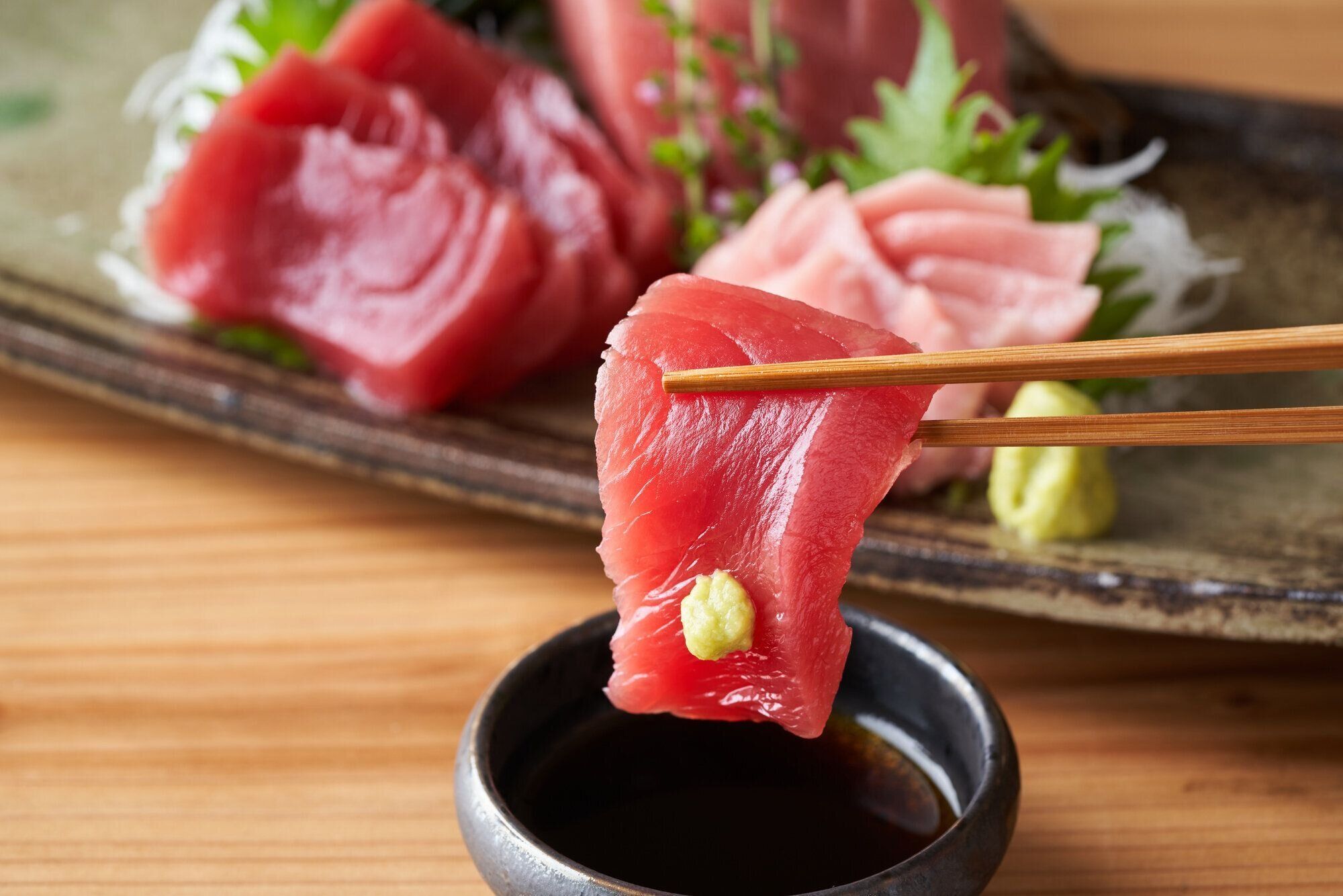 マグロの刺身