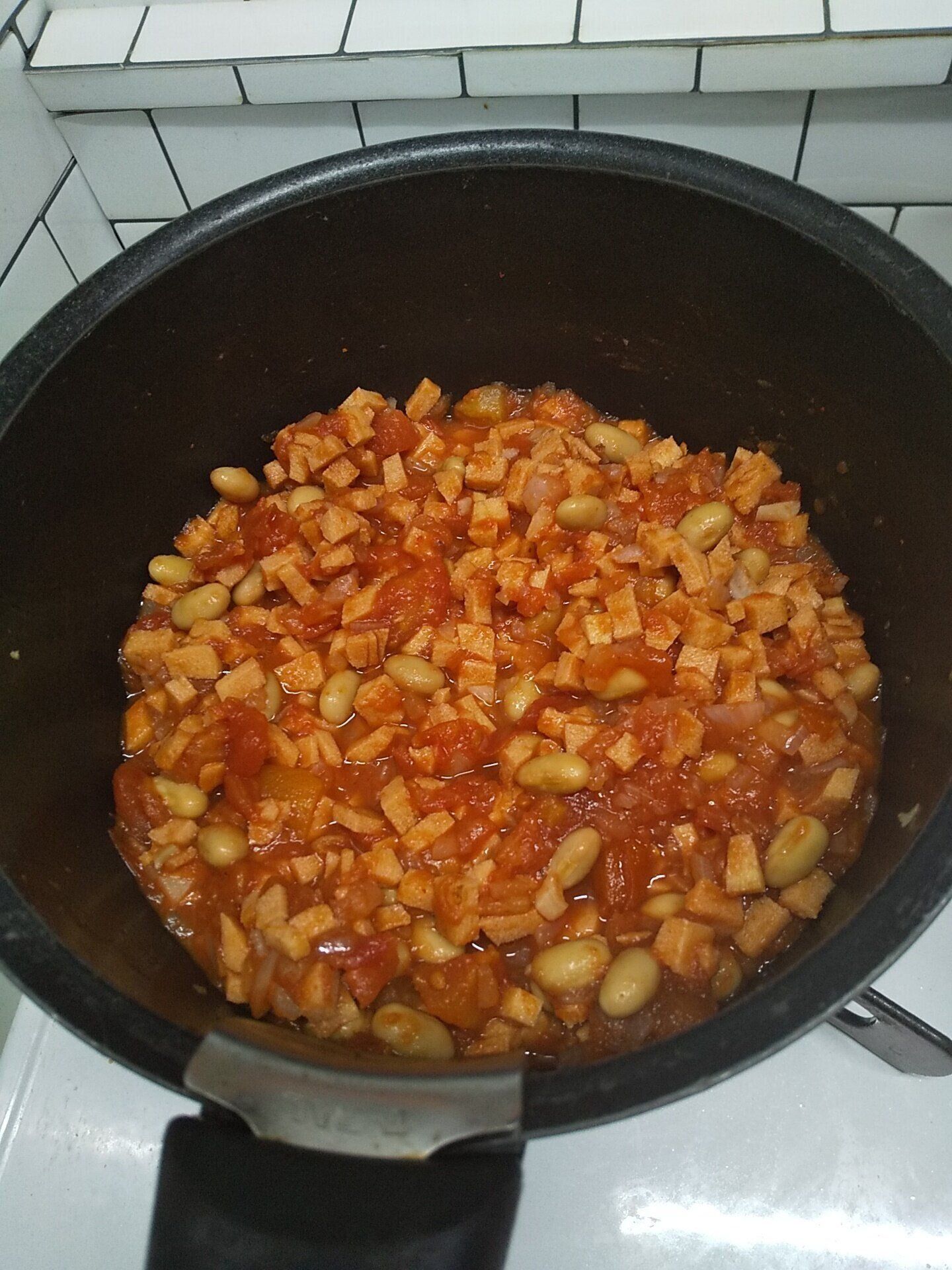 高野豆腐チリコンカン